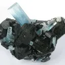 Aquamarine With Schorl - image 1