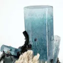 Aquamarine With Schorl - image 3