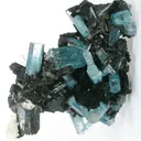 Aquamarine With Schorl - image 1