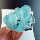 Aquamarine with schorl from Pakistan Shigar - image 4