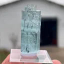 Aquamarine with Schorl inclusions - image 5