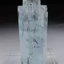 Aquamarine with Schorl inclusions - image 2