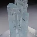 Aquamarine with Schorl inclusions - image 1
