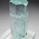Aquamarine with Schorl inclusions - image 5