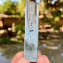 Aquamarine with Schorl inclusions from Pakistan - image 5