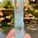 Aquamarine with Schorl inclusions from Pakistan - image 3