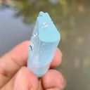 Aquamarine with Schorl inclusions from Pakistan - image 6