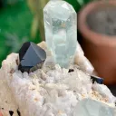 Aquamarine with Schorl on Matrix  from Pakistan - image 6