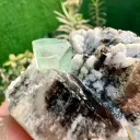 Aquamarine with Smoky Quartz and Albite from Afghanistan - image 4
