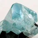 Aquamarine With Smoky Quartz (Twin) and Schorl - image 2