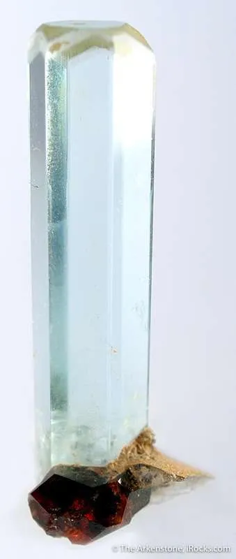 Aquamarine With Spessartine Garnet - image 1