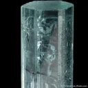 Aquamarine with Tourmaline inclusion - image 1