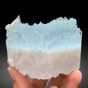 AquaMorganite Crystal with Etched Terminations, Scepter AquaMorganite Specimen - 388 gram - image 7