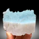 AquaMorganite Crystal with Etched Terminations, Scepter AquaMorganite Specimen - 388 gram - image 3