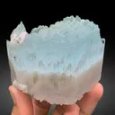 AquaMorganite Crystal with Etched Terminations, Scepter AquaMorganite Specimen - 388 gram - image 5