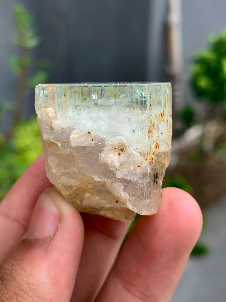 Aquamorganite From Pakistan image