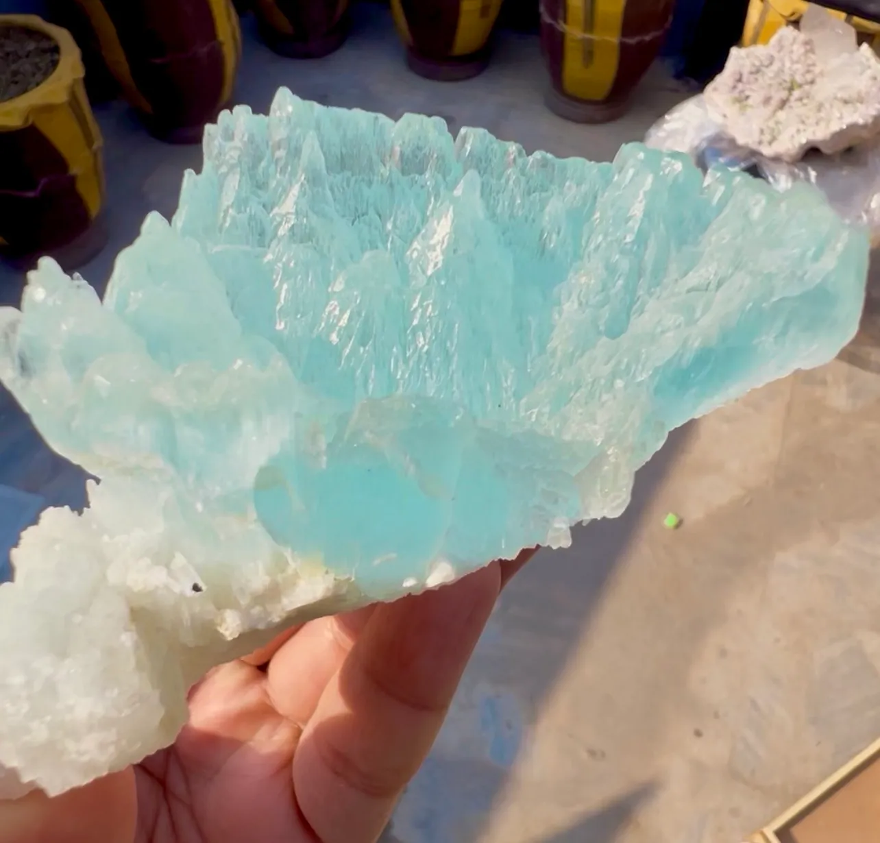 AquaMorganite from Pakistan, Gilgit-Baltistan, Shigar District, Shigar Valley, Alchuri - image 6