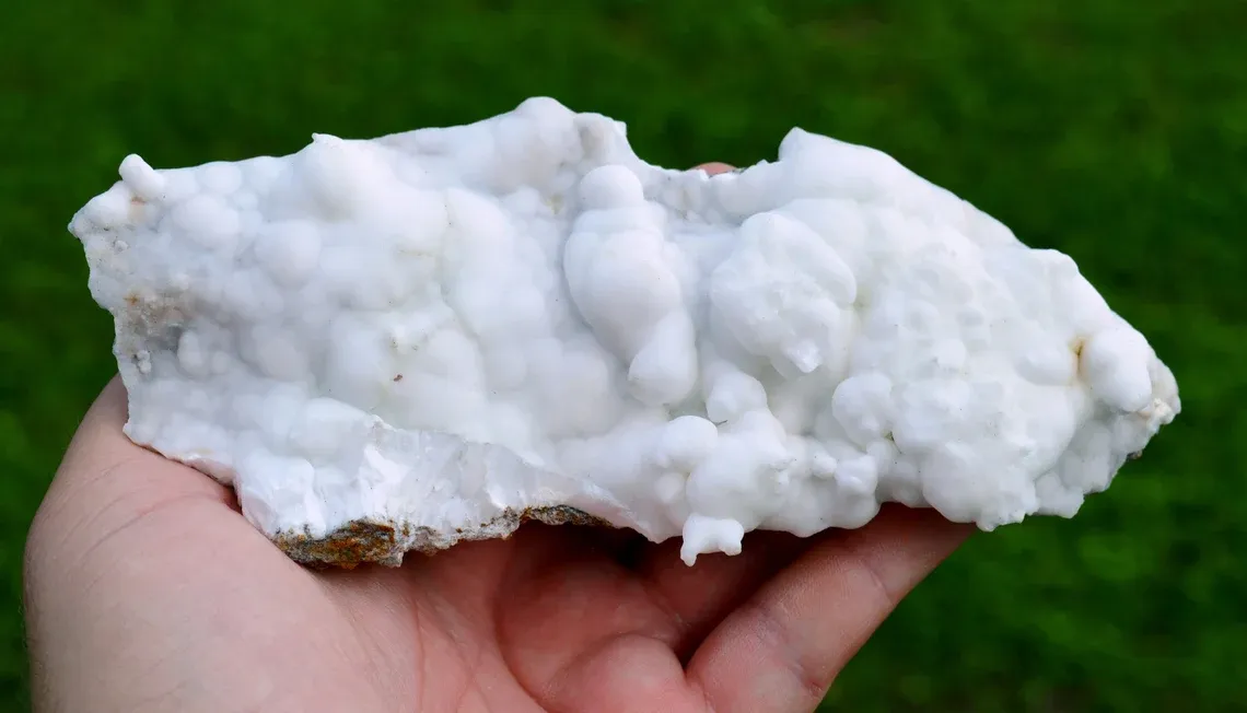 Aragonite 436 grams - Lead mines, Altenberg, Ste Marie-aux-Mines, Haut-Rhin, Alsace, France - image 1