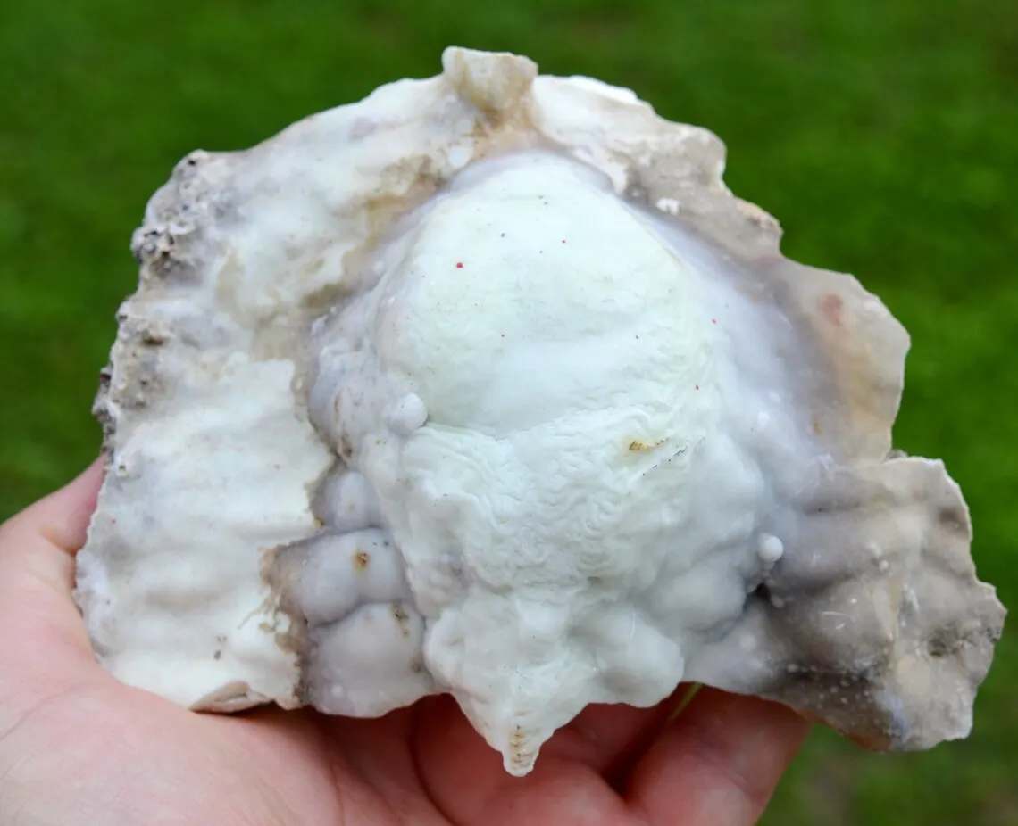 Aragonite 730 grams - Lead mines, Altenberg, Ste Marie-aux-Mines, Haut-Rhin, Alsace, France - image 1