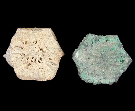Aragonite, Copper image