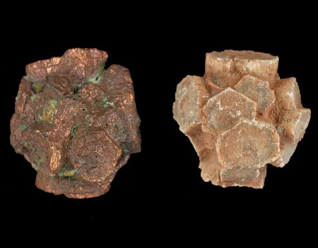 Aragonite, Copper image