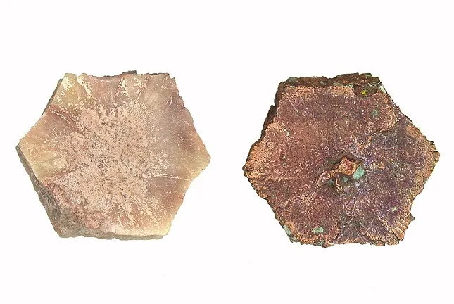 Aragonite, Copper image