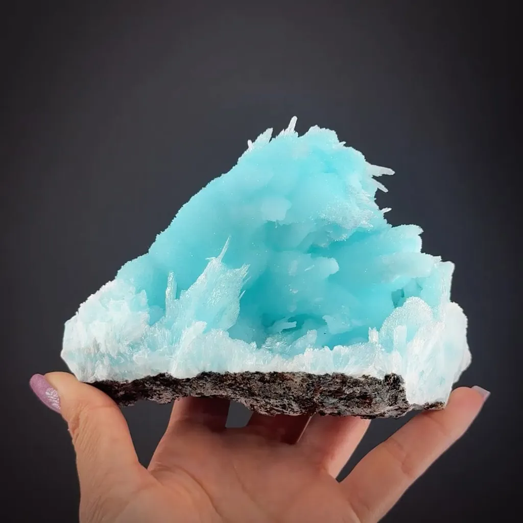 Aragonite (Cuprian) image