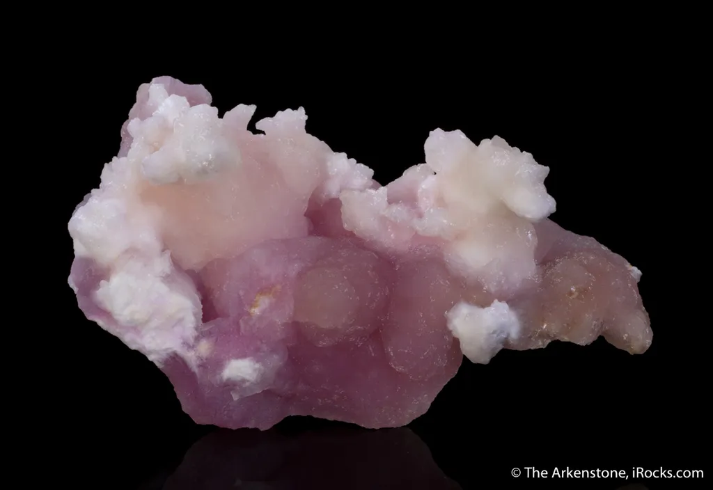 Aragonite on Aragonite var. Cobaltoan image