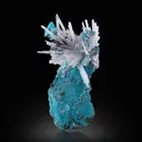 Aragonite on Chrysocolla - image 1