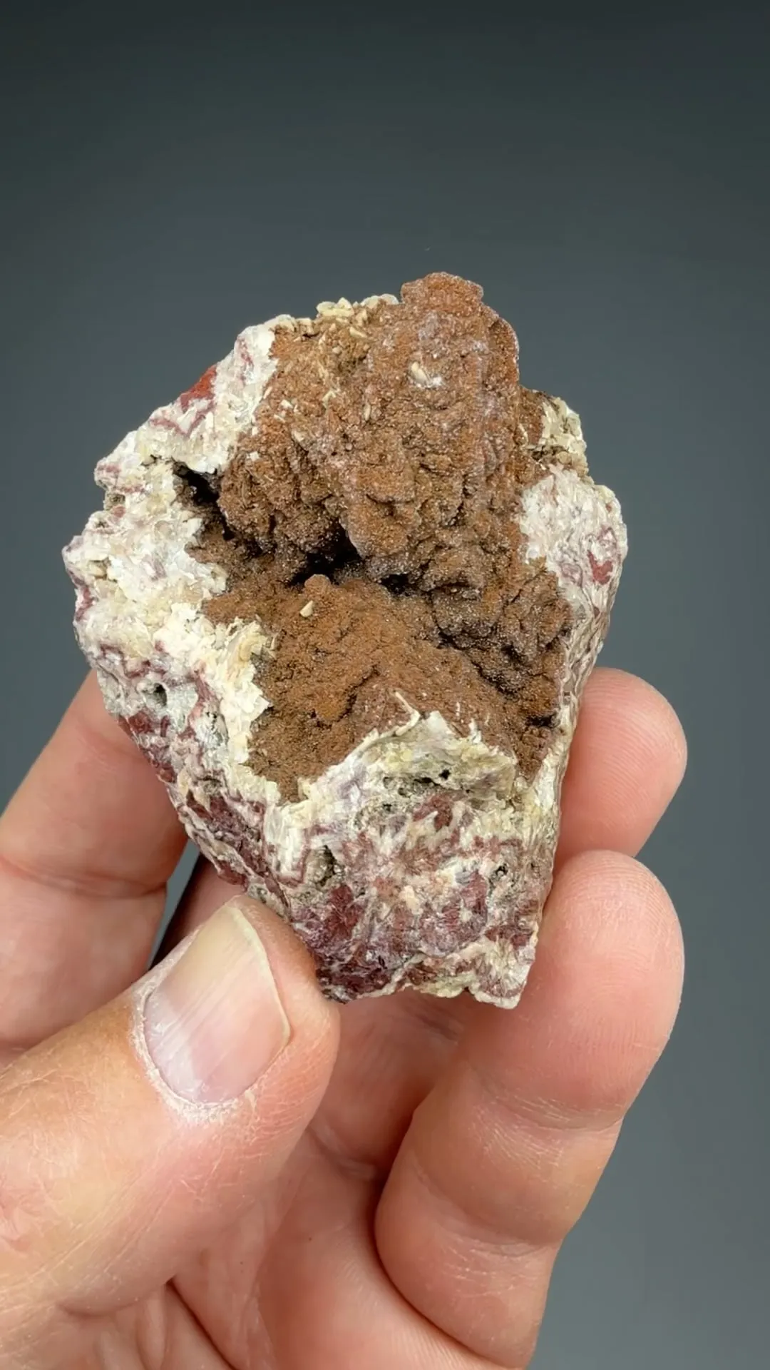 Aragonite on Dolomite - image 2