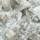 Aragonite on Fluorite - image 2