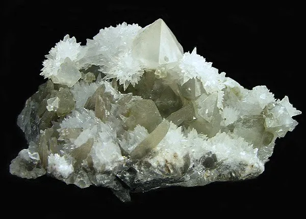 Aragonite, Quartz image