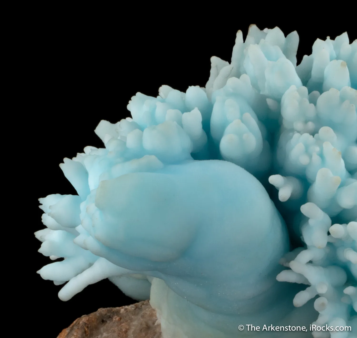 Aragonite var. Cuprian - image 2