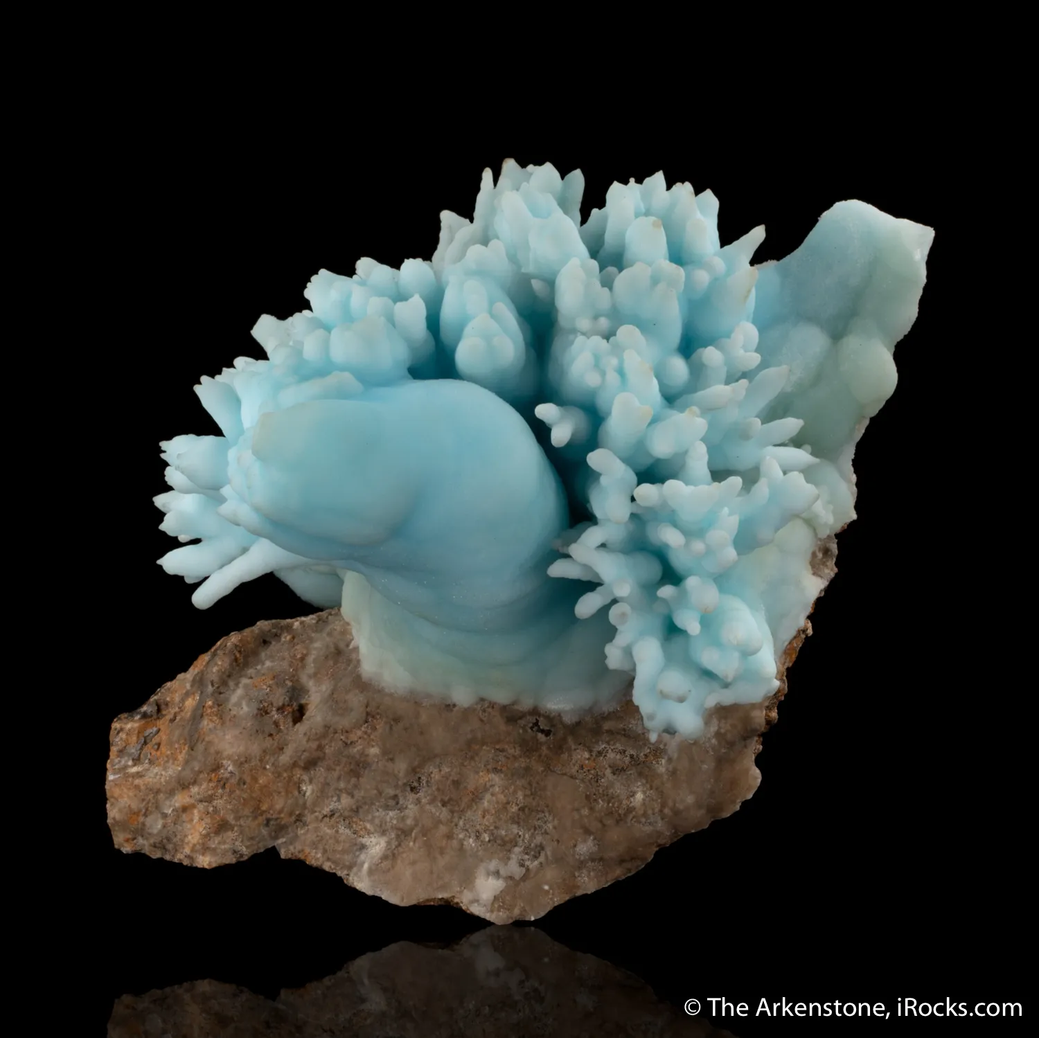 Aragonite var. Cuprian - image 3