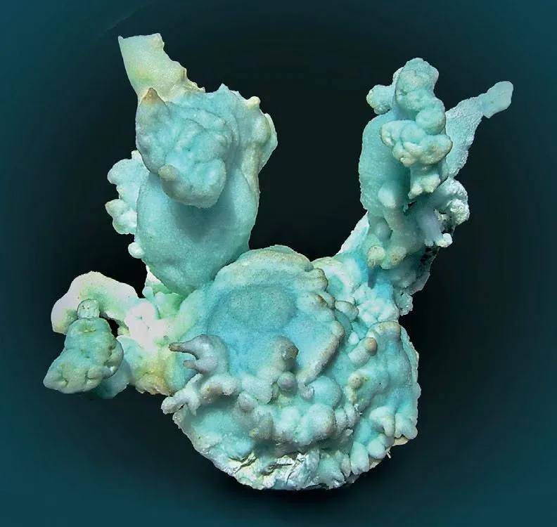 Aragonite (var. “Eisenblüte”) image