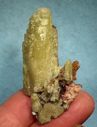 Aragonite (Var: Zincian Aragonite) image