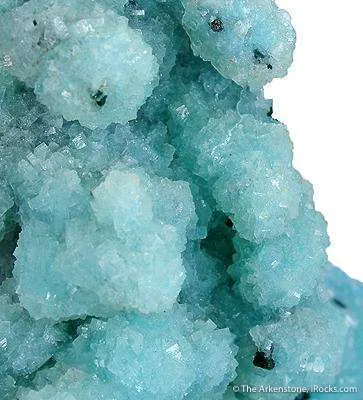 Aragonite With Copper Inclusions - image 3