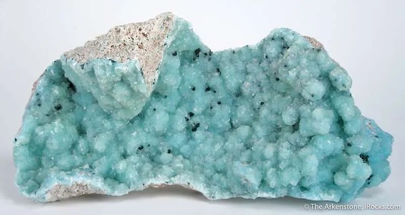 Aragonite With Copper Inclusions image