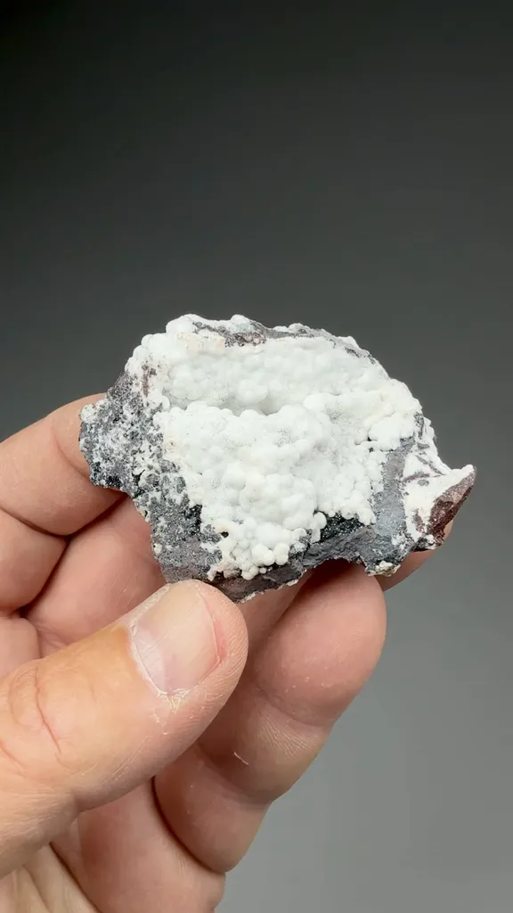 Aragonite with Hematite - image 2