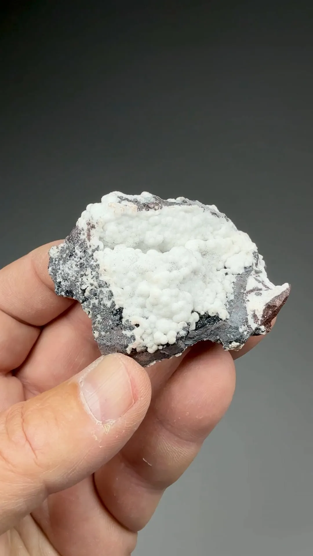 Aragonite with Hematite - image 2