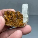 Aragonite with Quartz, Hematite - image 2