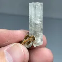 Aragonite with Quartz, Hematite - image 2