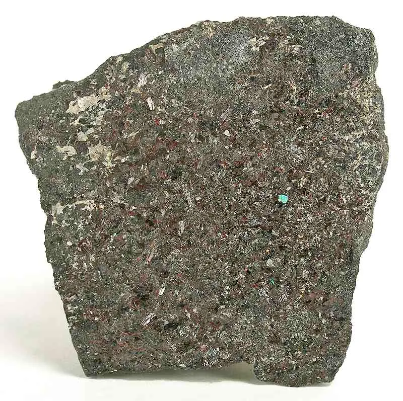 Arfvedsonite (Manganoan) Var. Juddite on Braunite image