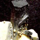 Arfvedsonite With Aegirine on Orthoclase - image 2