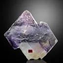 Argentinian Fluorite. Specimen with intense color and phantoms. Ex Saadi, Argentine geologist - image 2