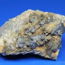 Argentite (Acanthite) Crystals With Calcite - image 4