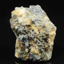 Argentite (Acanthite) Crystals With Calcite - image 3