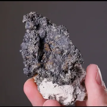 Argentite with Quartz