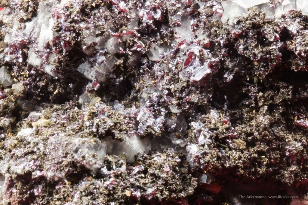 Argentopyrite With Proustite - image 2