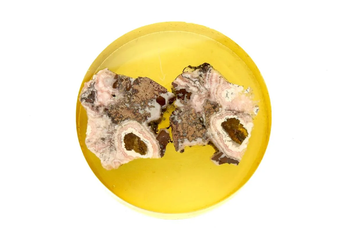 Argyrodite, Proustite, Acanthite Silver and Rhodochrosite - image 1